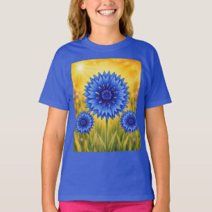 Camiseta Série Pétala Radiante – Centáurea