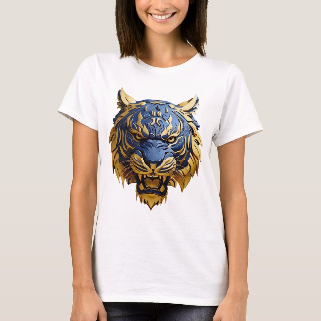 Camiseta Série sem rosto: Tigre (Frente)