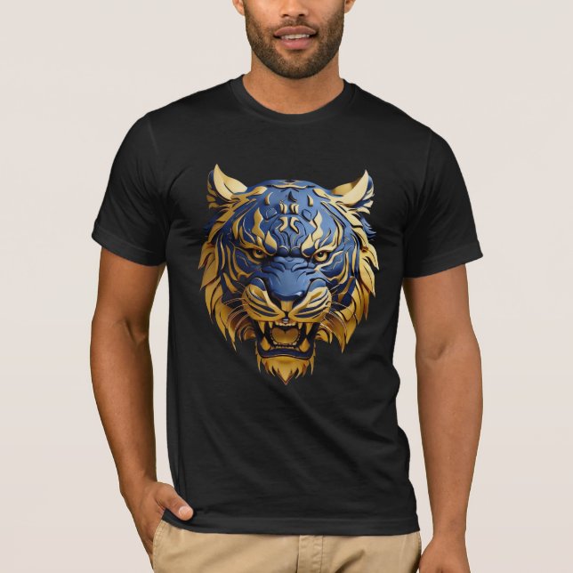 Camiseta Série sem rosto: Tigre (Frente)