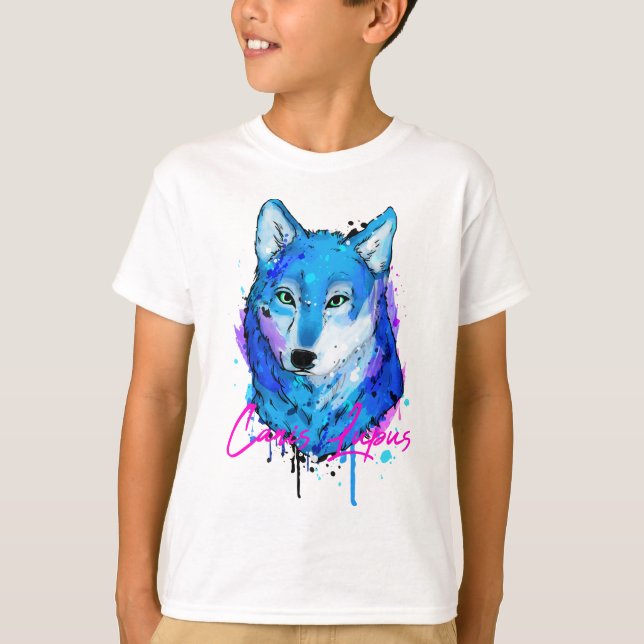 Camiseta Série Watercolor Animal (Frente)