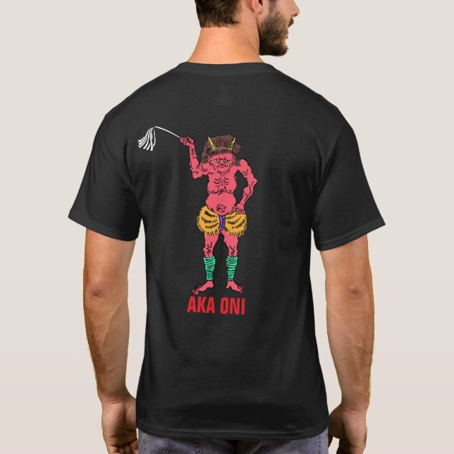 Camiseta Série Yokai: Aka Oni (Verso)