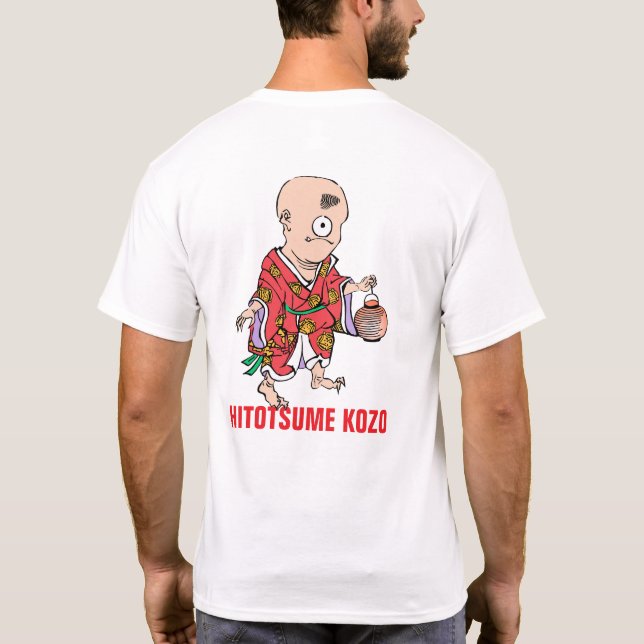 Camiseta Série Yokai: Hitotsume Kozo (Verso)