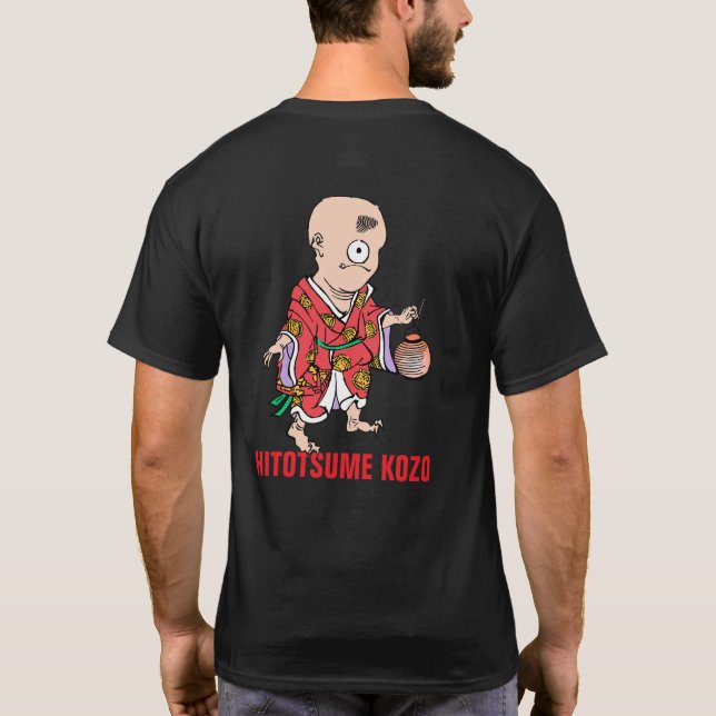 Camiseta Série Yokai: Hitotsume Kozo (Verso)