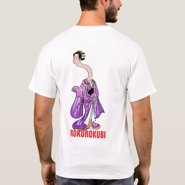 Camiseta Série Yokai: Rokurokubi (Verso)