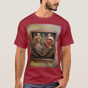Camiseta Séries De Estampas De Coração De Rubies E Ursos