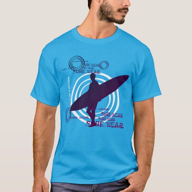 Camiseta Séries de surfe (Frente)