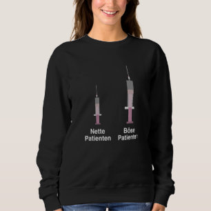 Camiseta Seringa para cuidados médicos