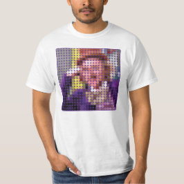 Camiseta "Sério?" pixeldot de memória