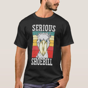 Camiseta Sério Sapateiro Pássaro Sapateiro