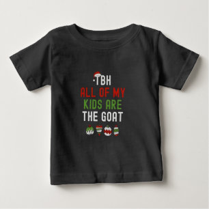 Camiseta Sério, Todos Os Meus Filhos São Cabritos Natal Cor
