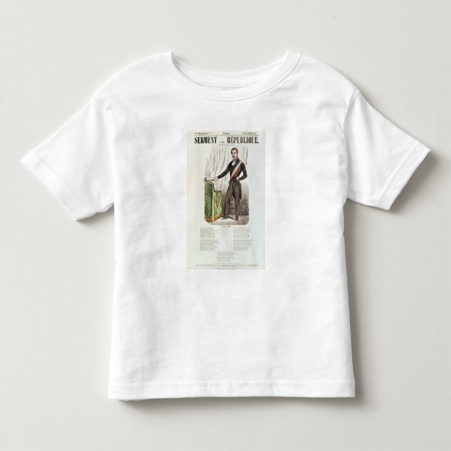 Camiseta Serment um la Republique', (Frente)