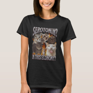 Camiseta Serotonina Nesta Economia Engraçada Meme Bootleg G