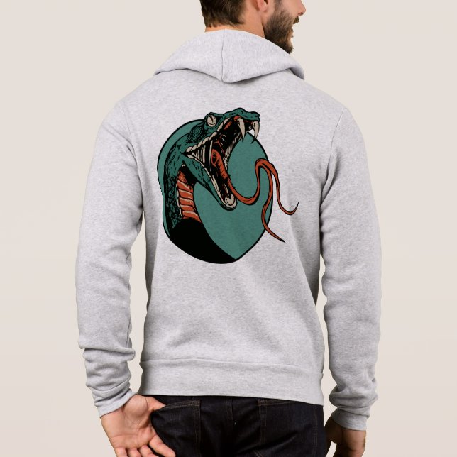 Camiseta Serpent tattoo old school snake (Verso)