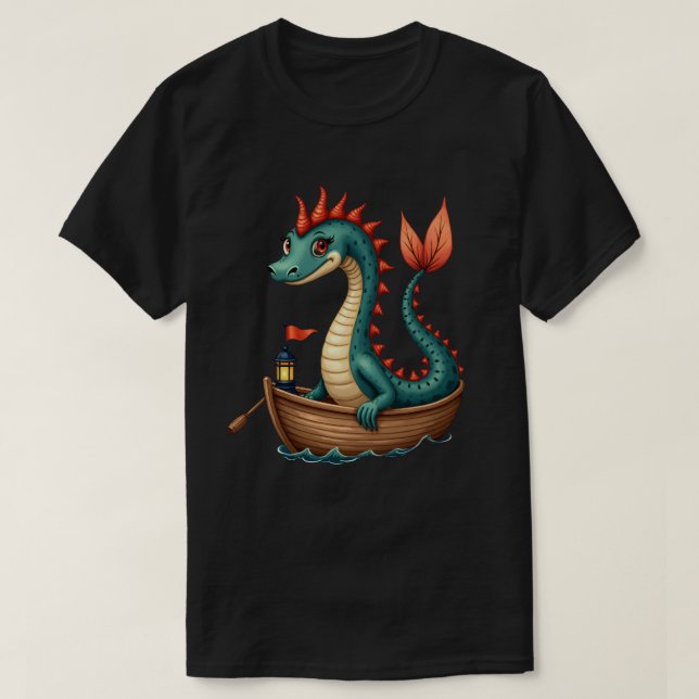 Camiseta Serpente Amigável (Frente do Design)