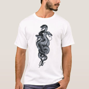 Camiseta Serpente de Três Cabeças Obra-Prima