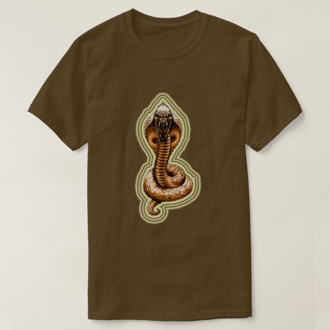 Camiseta Serpente Divino (Frente do Design)