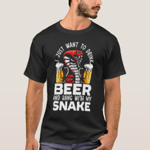Camiseta Serpente Herpetologista Animal de Estimação Cobra