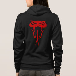 Camiseta Serpente Vermelho Feroz Face Unisex
