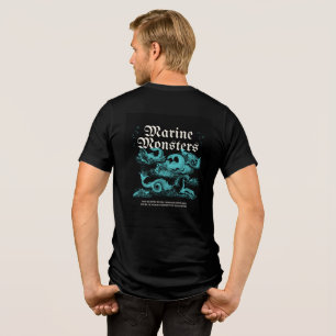 Camiseta Serpentes do Mar Místico - Fantasia Náutica