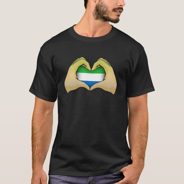 Camiseta Serra Leoa 1 (Frente)