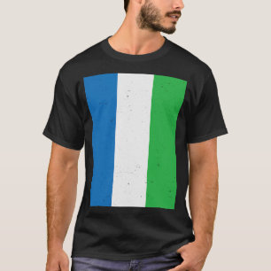 Camiseta Serra Leoa Bandeira Serra Leoa Viagem