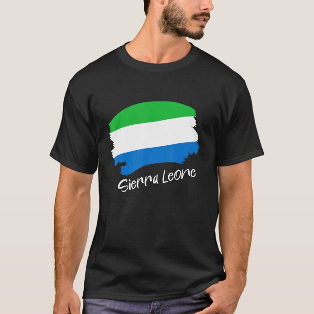 Camiseta Serra Leoa Serra Leoa 1 (Frente)
