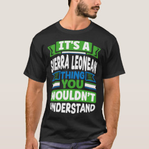 Camiseta Serra Leoa - Serra Leoa - Bandeira Sua Terra Leoa