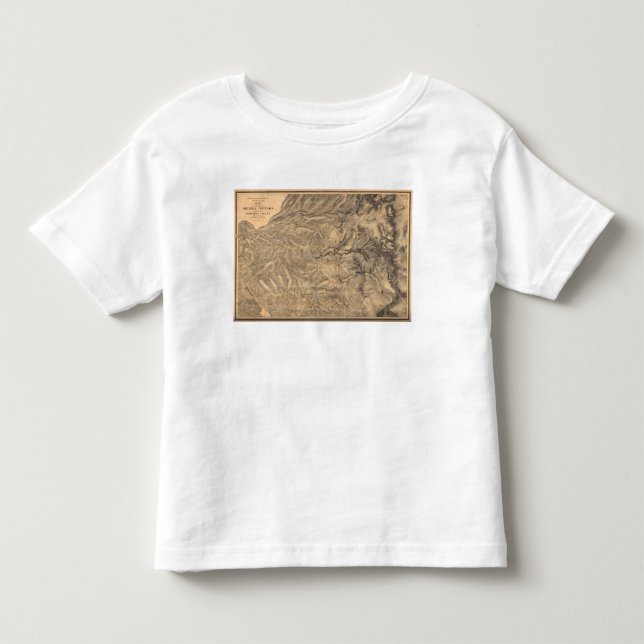 Camiseta Serra Nevada junto ao vale de Yosemite (Frente)