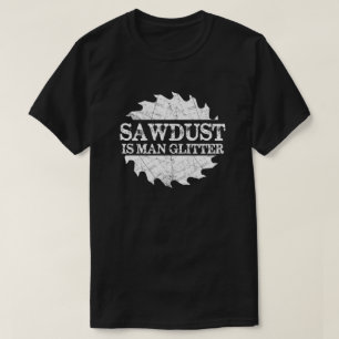 Camiseta Serragem é manuscrito Carpinteiro
