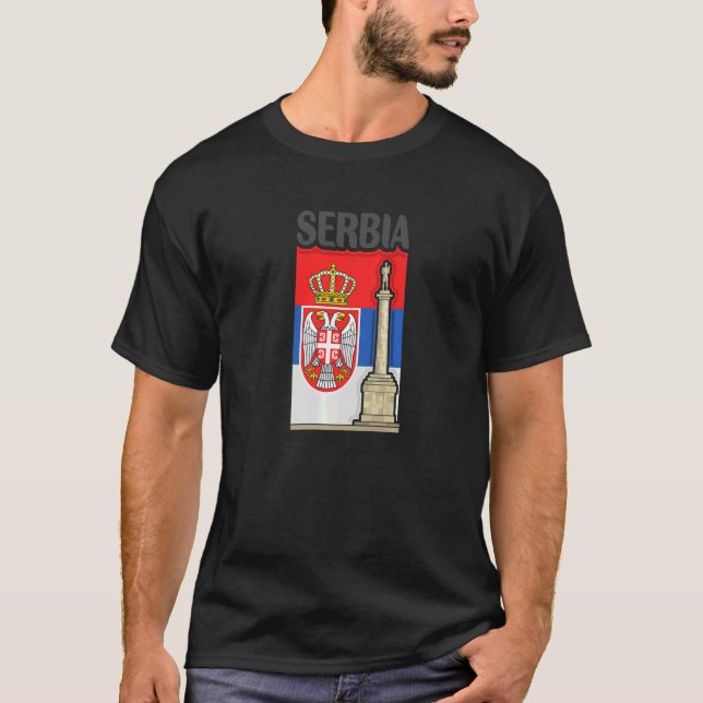 Camiseta Sérvia (Frente)