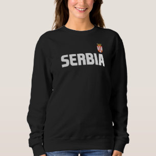 Camiseta Sérvia Bandeira Orgulho Sérvio País Internacional