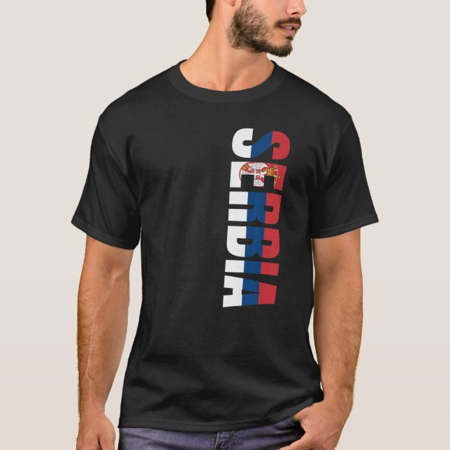 Camiseta Sérvia Premium (Frente)