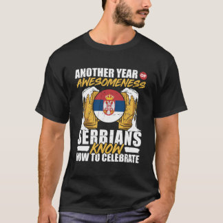 Camiseta Sérvia Serbian Roots Serbian Heritage Orgulha Sérv