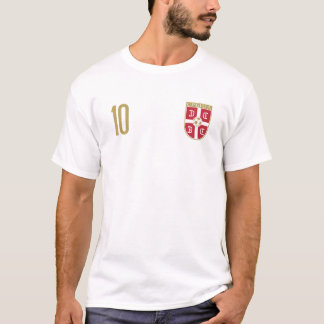 Camiseta Sérvia Soccer Jersey 2022 Bandeira Sérvia Futebol 