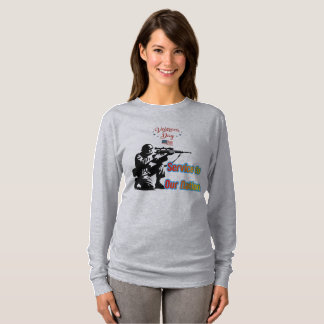 Camiseta Serviço à Nação cinza