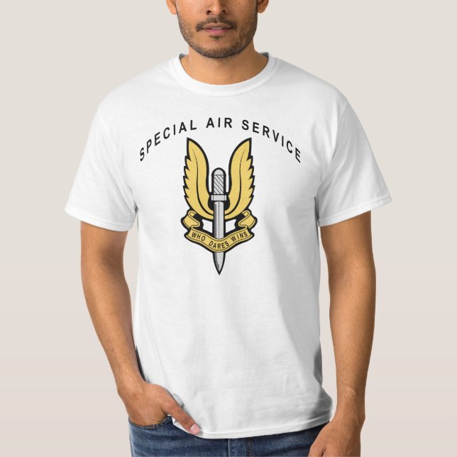 Camiseta Serviço aéreo especial (Frente)