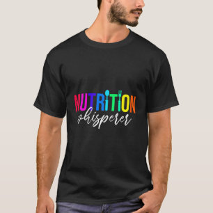 Camiseta Serviço De Almoço E Sussura De Nutrição