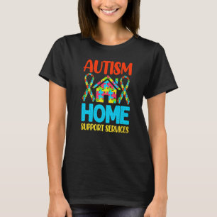 Camiseta Serviço de Apoio Domiciliar para Autismo