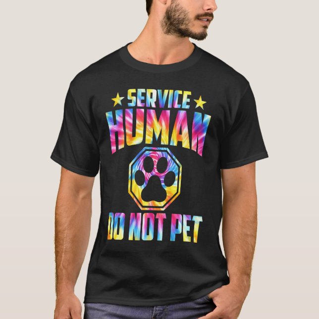 Camiseta Serviço de Apoio Emocional ao Dono de Cachorro Hum (Frente)