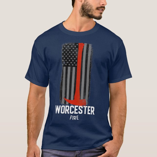 Camiseta Serviço de Bombeiros de Massachusetts (Frente)