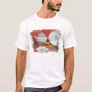 Camiseta Serviço de chá apresentado a Carl Linnaeus