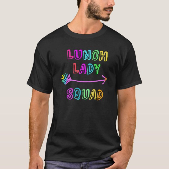 Camiseta Serviço de Comida C do Escritório da Faculdade de  (Frente)