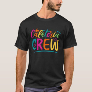 Camiseta Serviço de Comida de Dama do Esquadrão de Almoço d