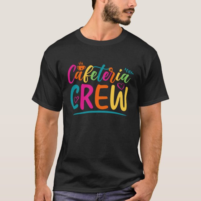 Camiseta Serviço de Comida de Dama do Esquadrão de Almoço d (Frente)
