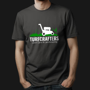 Camiseta Serviço de Corte de Paisagismo de Cuidados Moderno