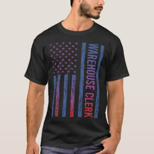 Camiseta Serviço de Depósito de Sinalizador dos EUA