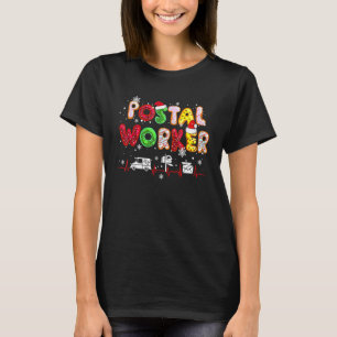 Camiseta Serviço de Entrega de Correio do Empregado Postal