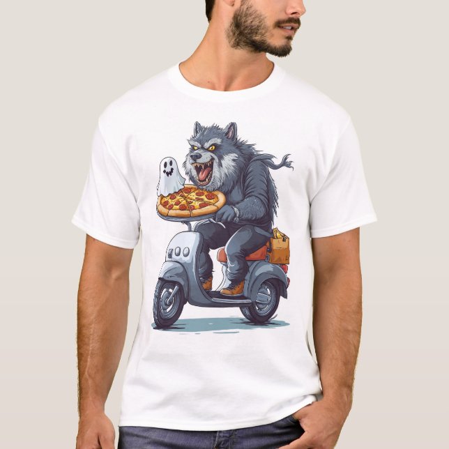 Camiseta Serviço de Entrega de Monstros (Frente)
