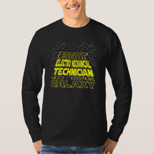 Camiseta Serviço de Galáxia Legal do Técnico Eletromecânico