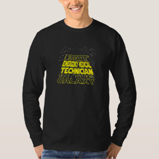 Camiseta Serviço de Galáxia Legal do Técnico Médico de Emer